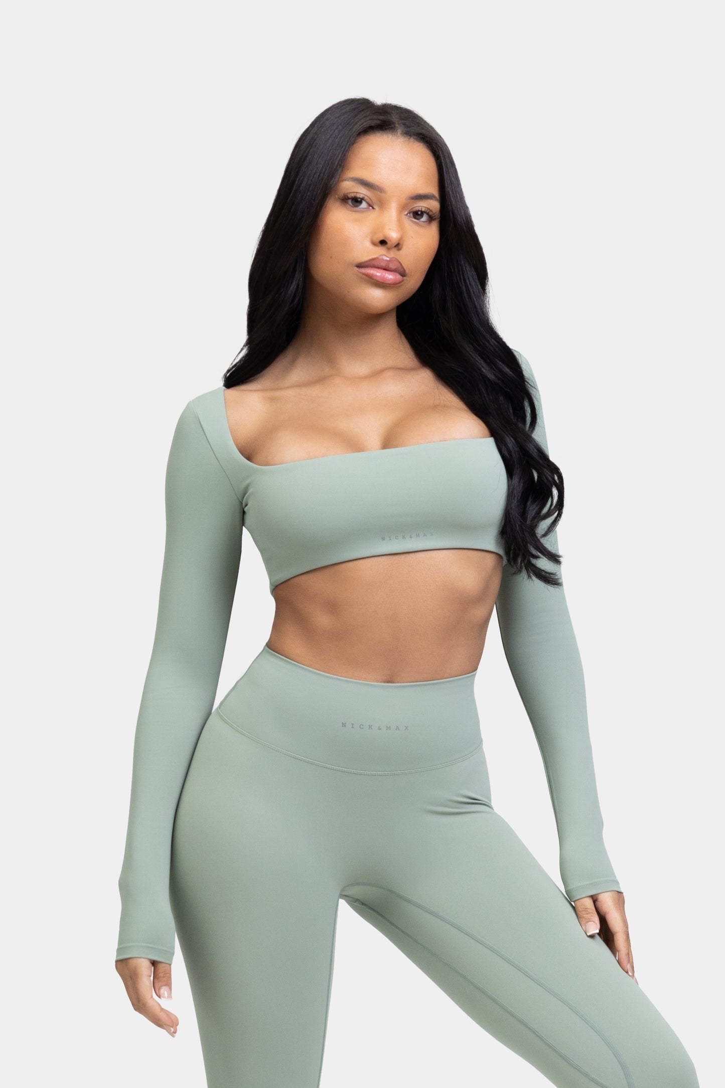 Leggings Set Teal Green-Leggings Set-NICK&MAX-NICK&MAX