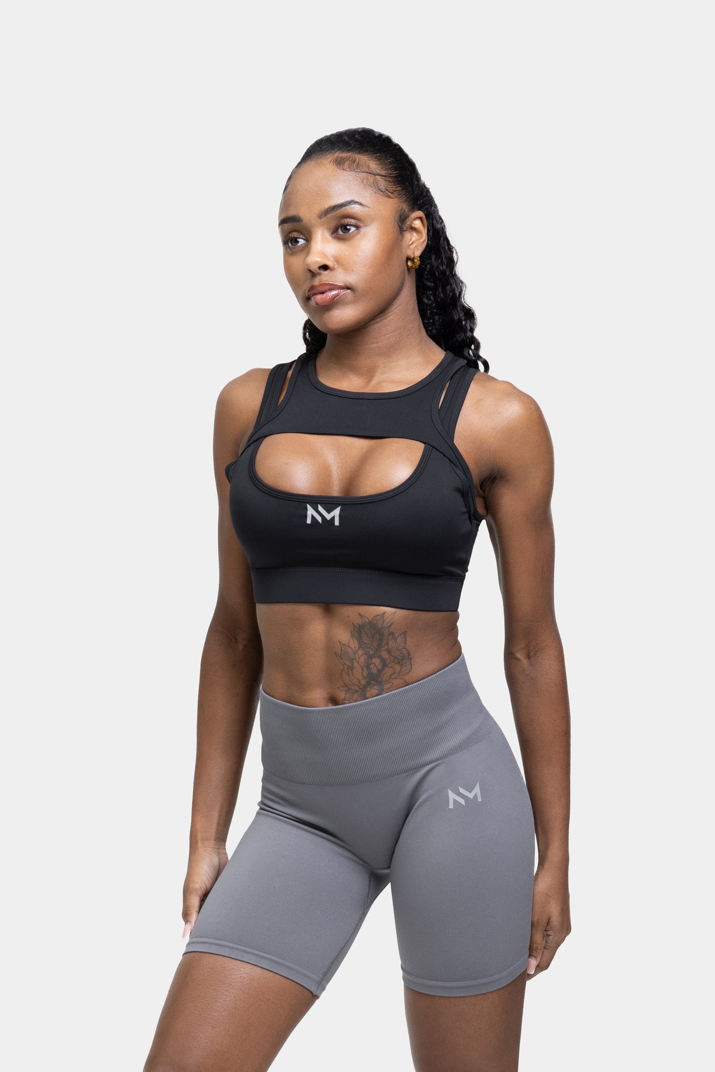 Shorts Dark Grey-Short Leggings-NICK&MAX-NICK&MAX