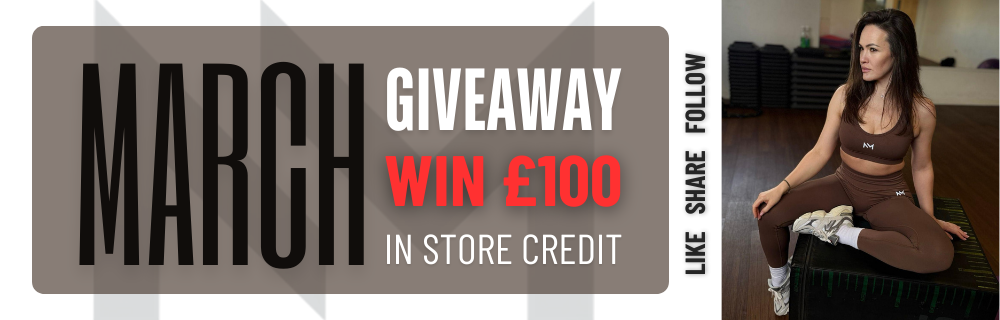 MARCH GIVEAWAY - WIN £100 IN CREDIT STORE