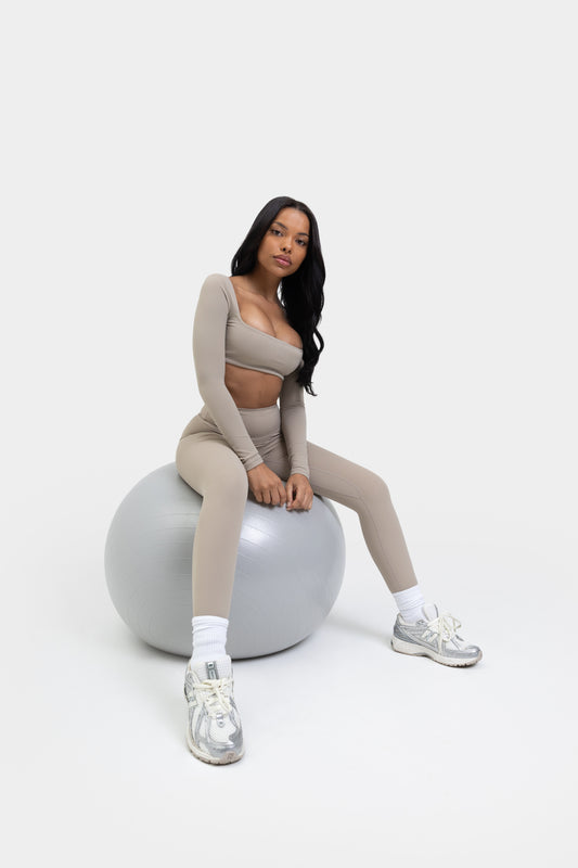 Leggings Set Light Brown-Leggings Set-NICK&MAX-NICK&MAX
