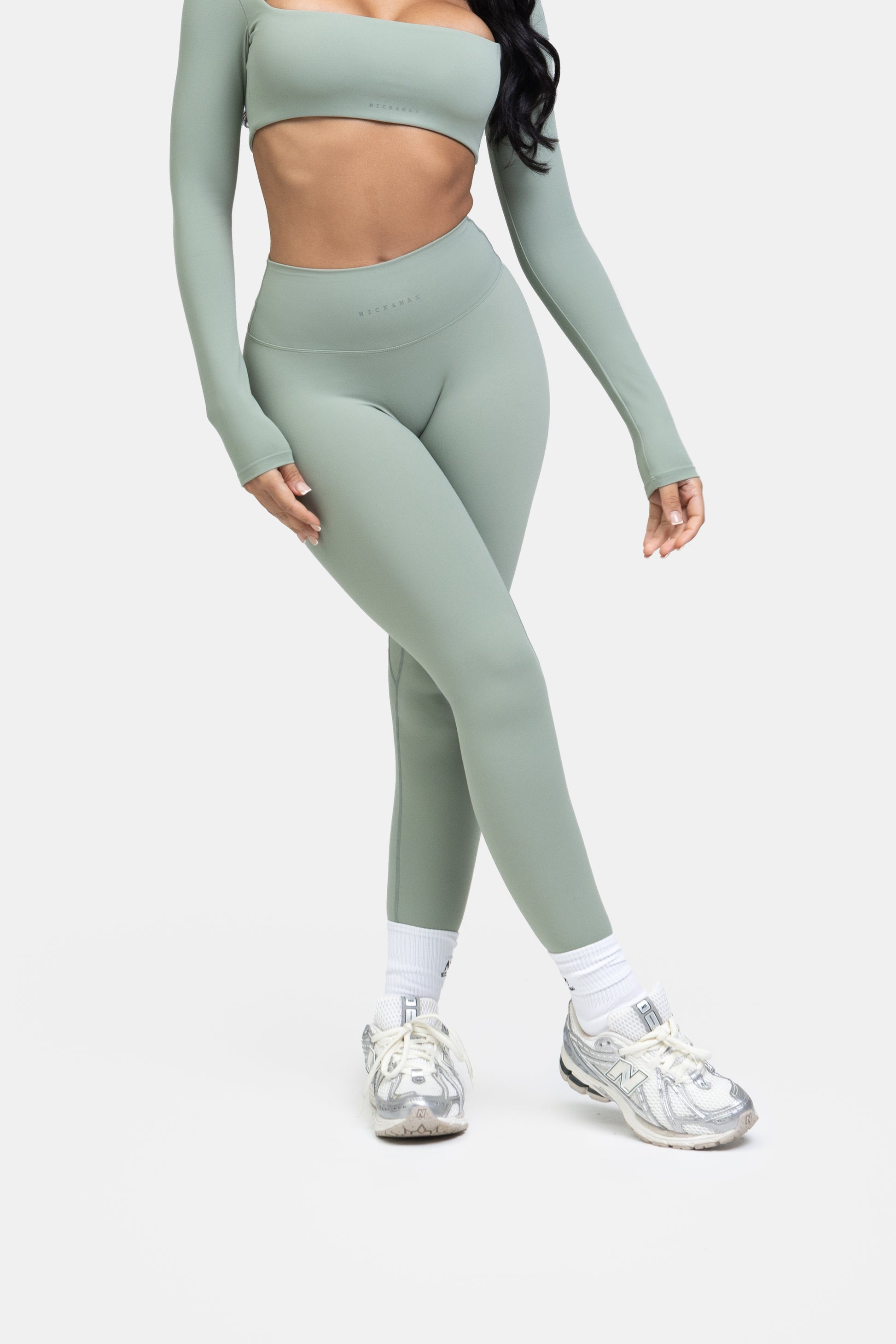 Leggings Set Teal Green-Leggings Set-NICK&MAX-NICK&MAX