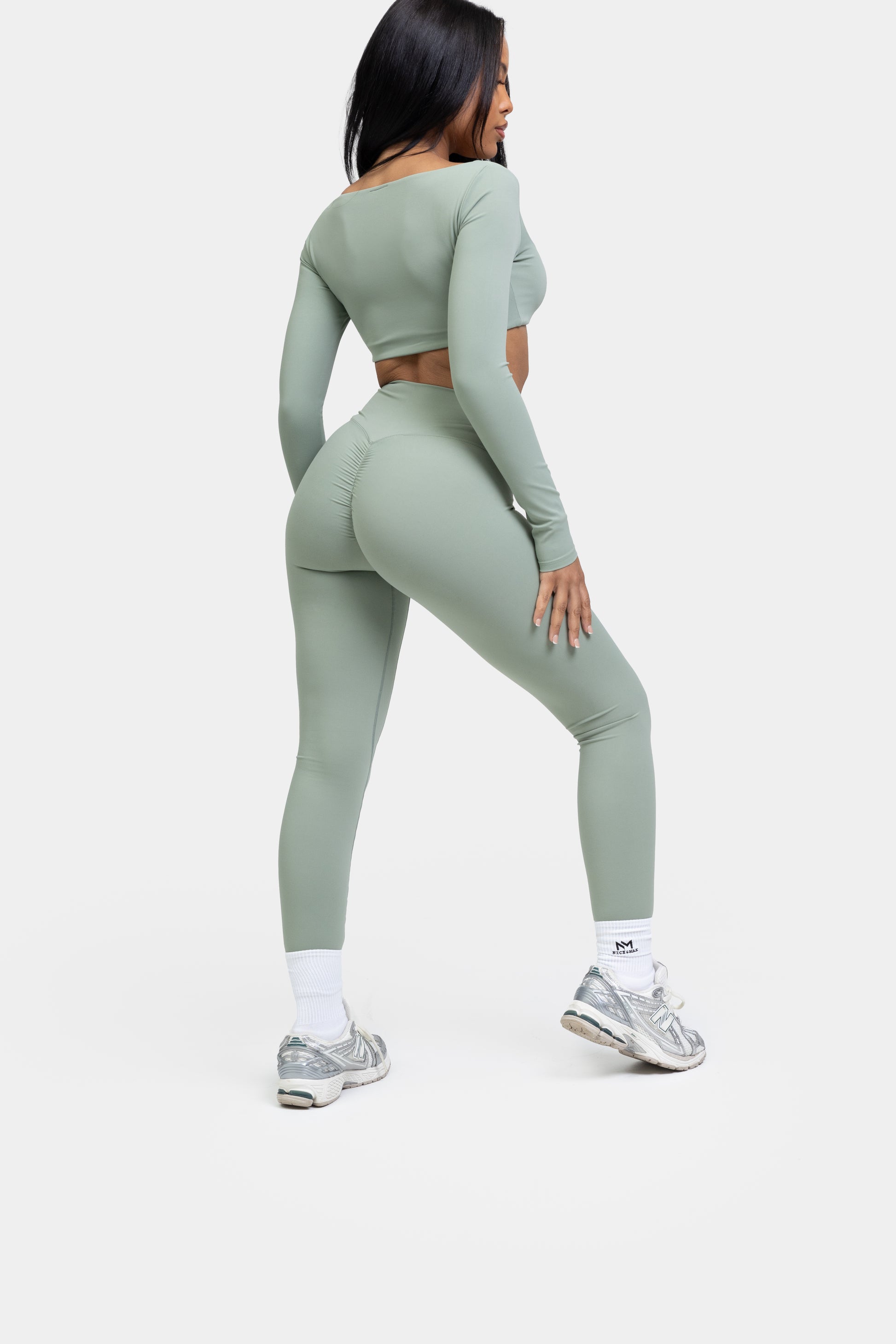 Leggings Set Teal Green-Leggings Set-NICK&MAX-NICK&MAX