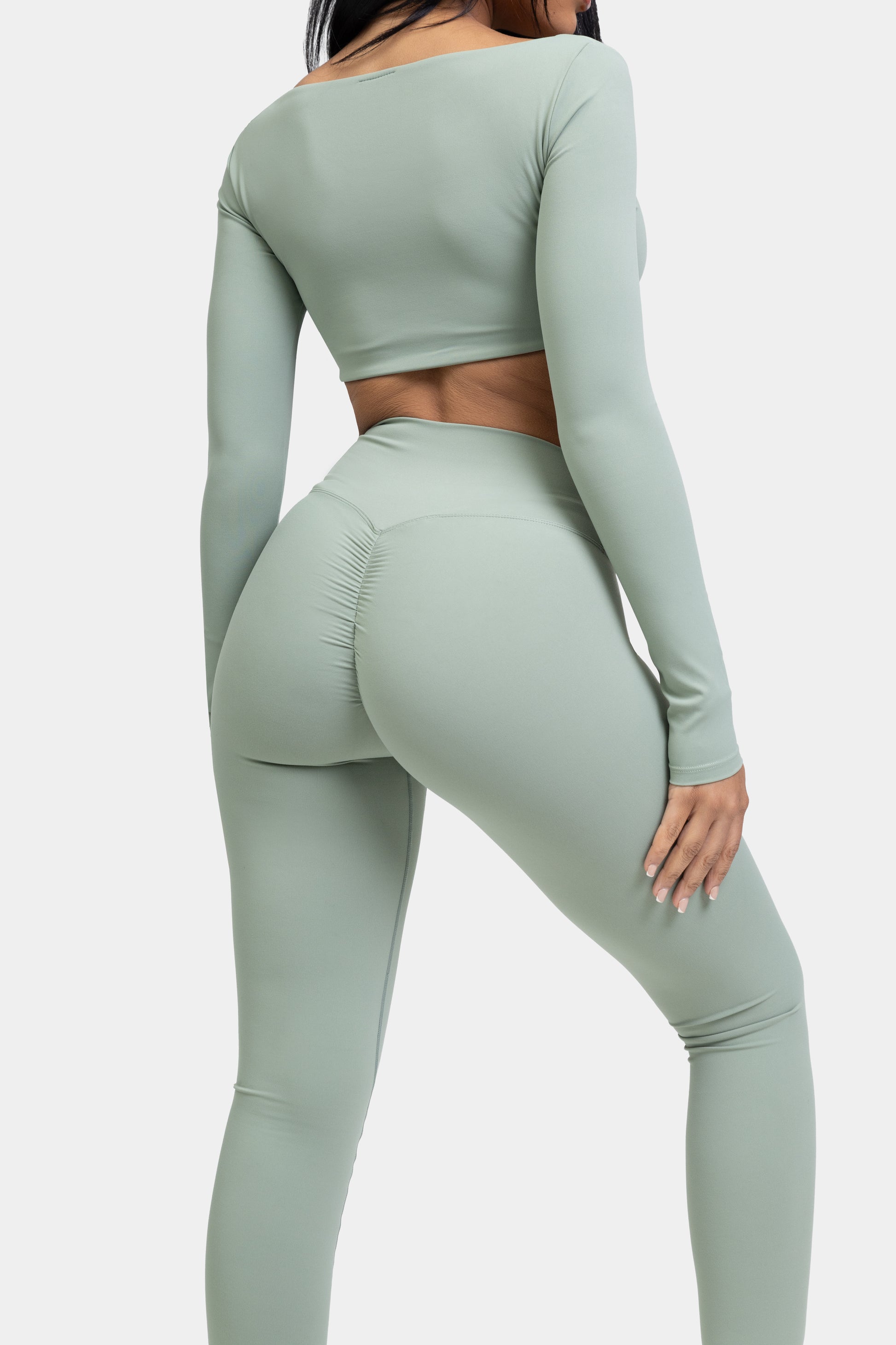 Leggings Set Teal Green-Leggings Set-NICK&MAX-NICK&MAX