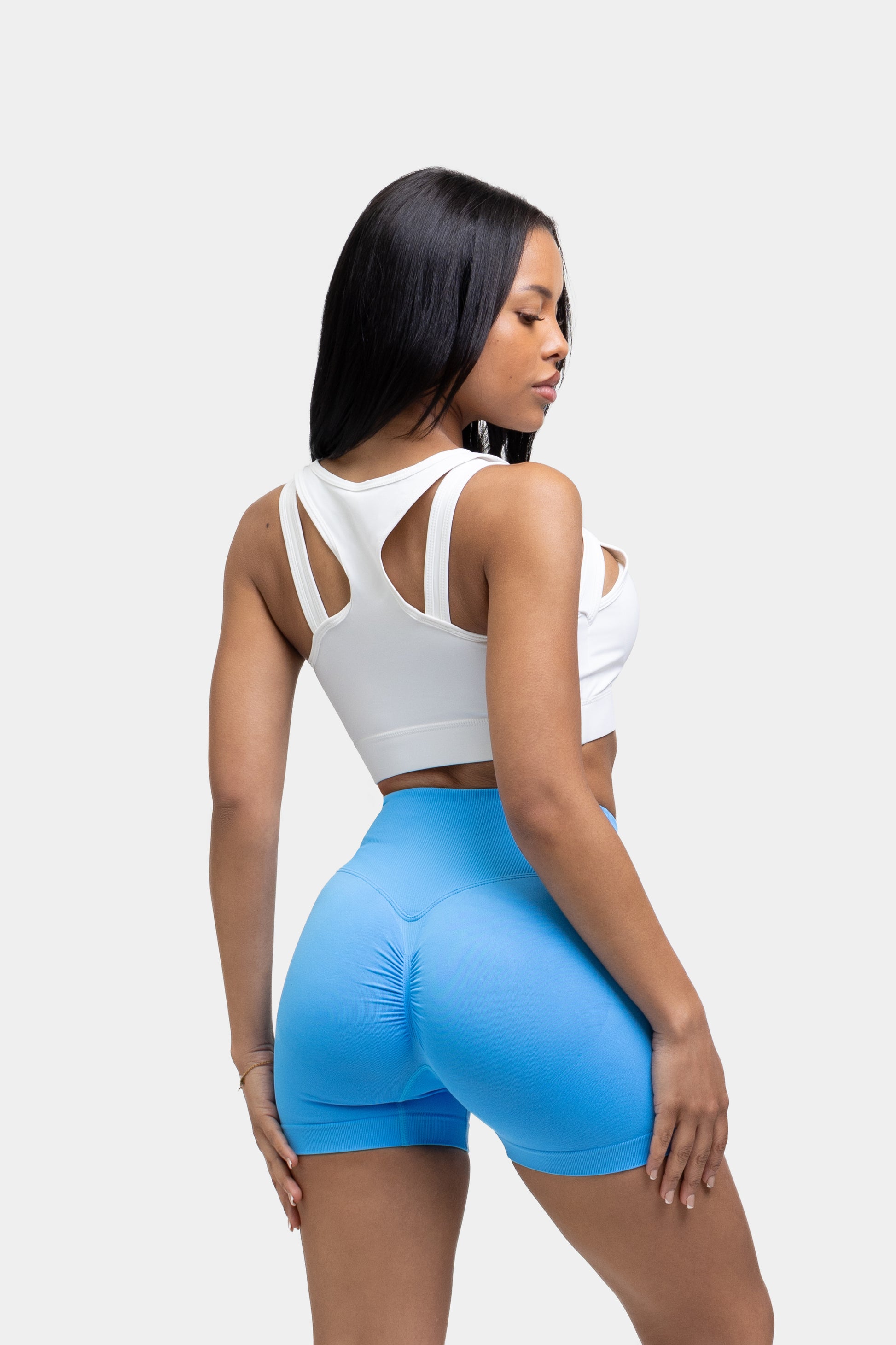Shorts Light Blue-Short Leggings-NICK&MAX-NICK&MAX