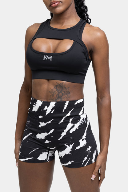 Shorts Black & White-Shorts-NICK&MAX-NICK&MAX