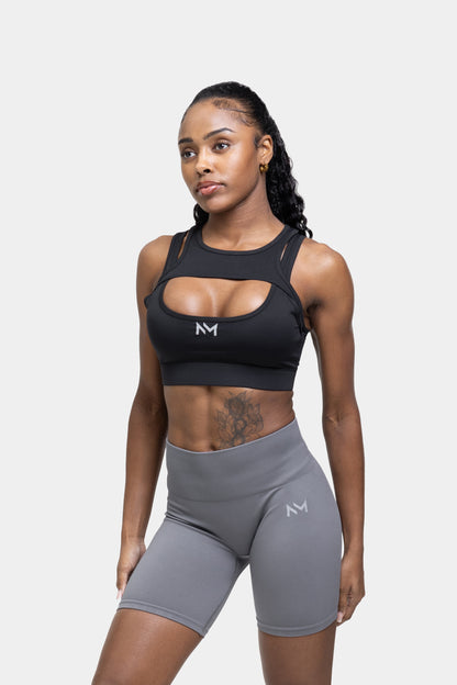 Shorts Dark Grey-Short Leggings-NICK&MAX-NICK&MAX