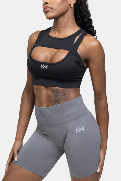 Shorts Dark Grey-Short Leggings-NICK&MAX-NICK&MAX