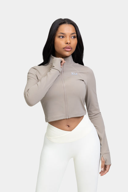 Jacket Silk Grey-Jackets-NICK&MAX-M-NICK&MAX