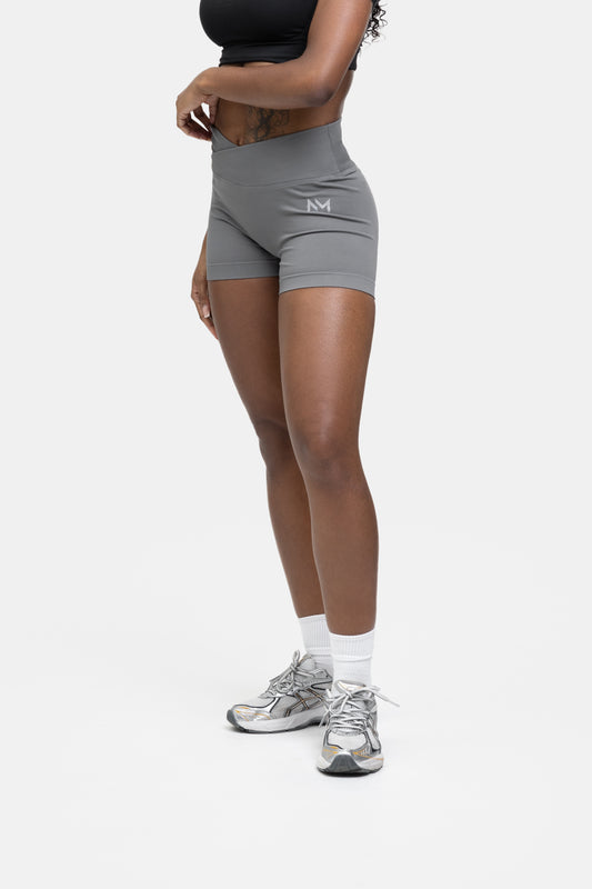Shorts MidGrey-Short Leggings-NICK&MAX-NICK&MAX