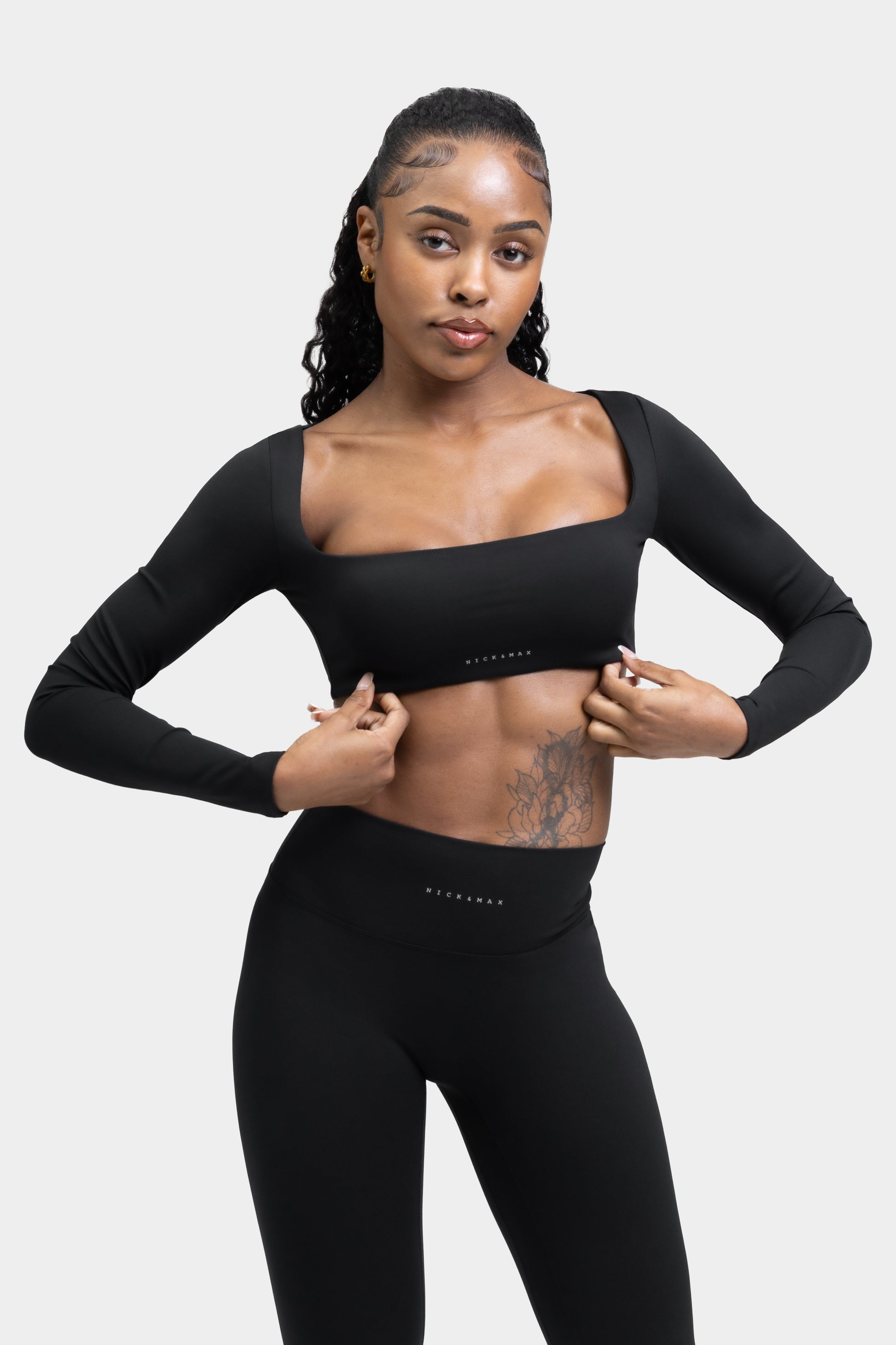 Leggings Set Black #1-Leggings Set-NICK&MAX-NICK&MAX