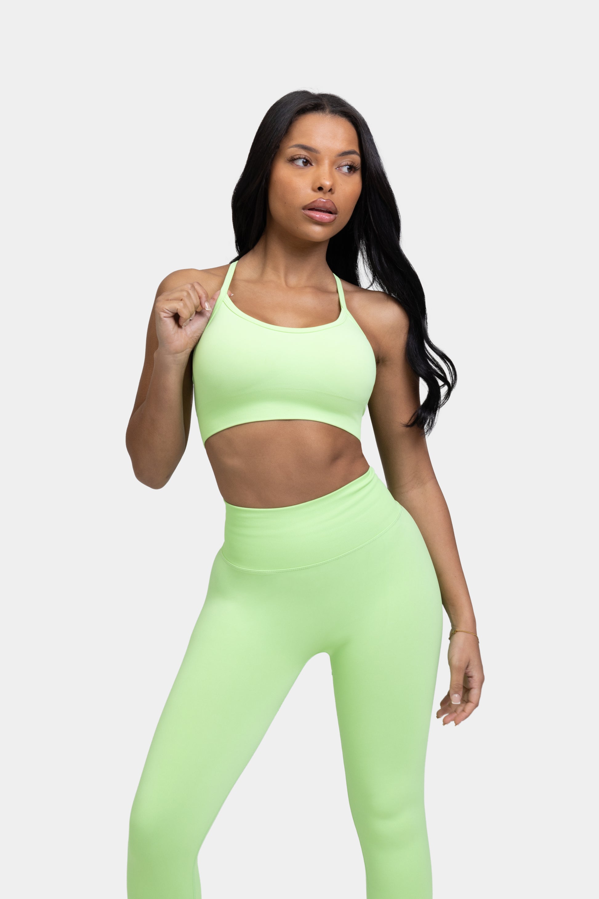 Leggings Set Light Green #1-Leggings Set-NICK&MAX-NICK&MAX