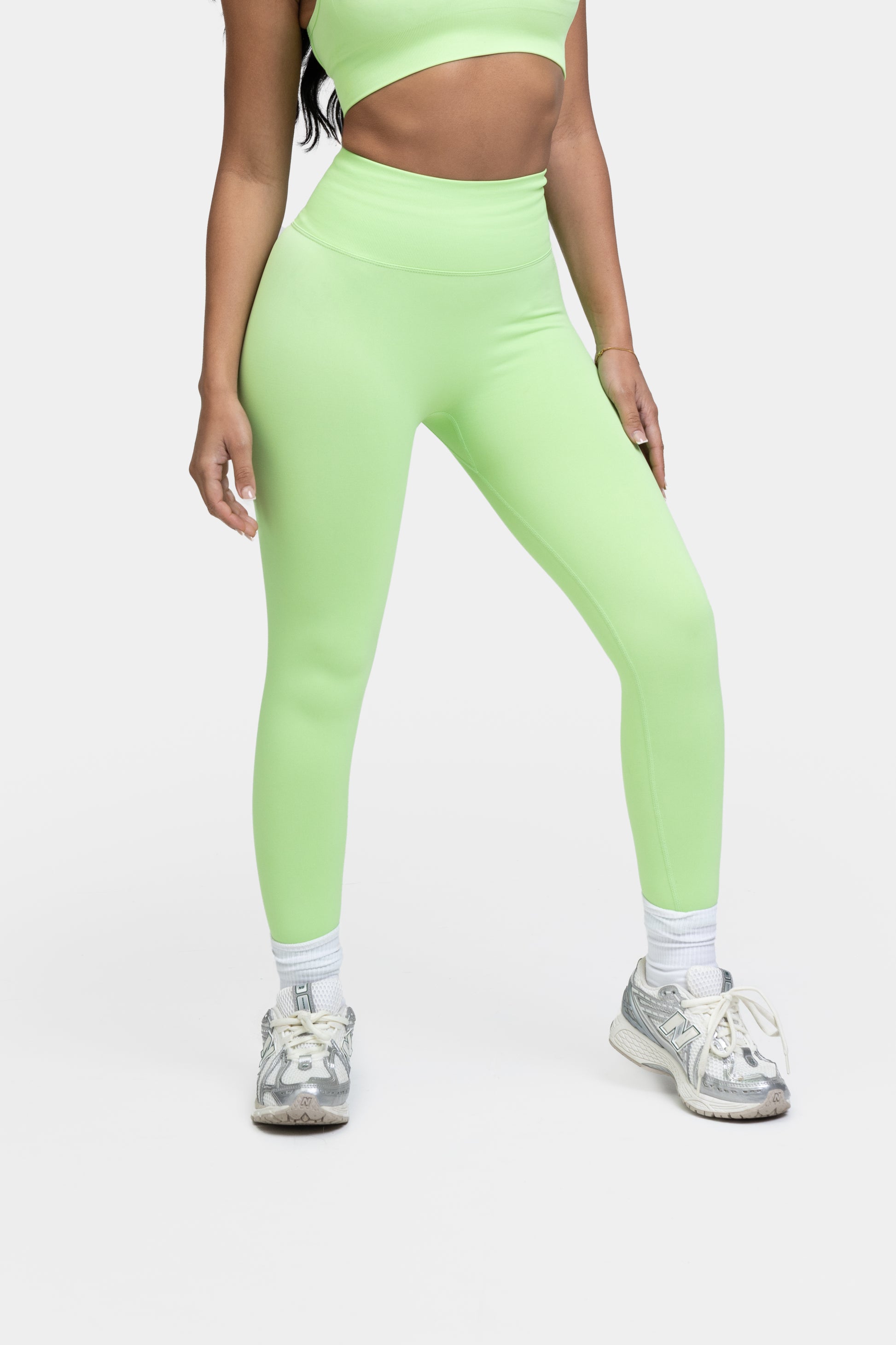Leggings Set Light Green #1-Leggings Set-NICK&MAX-NICK&MAX