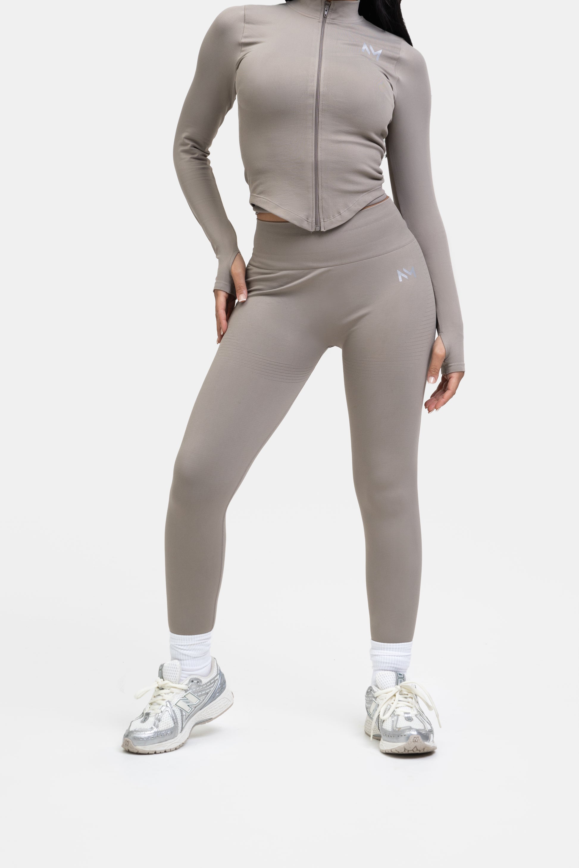 Leggings Set Dusty Grey-Leggings-NICK&MAX-NICK&MAX