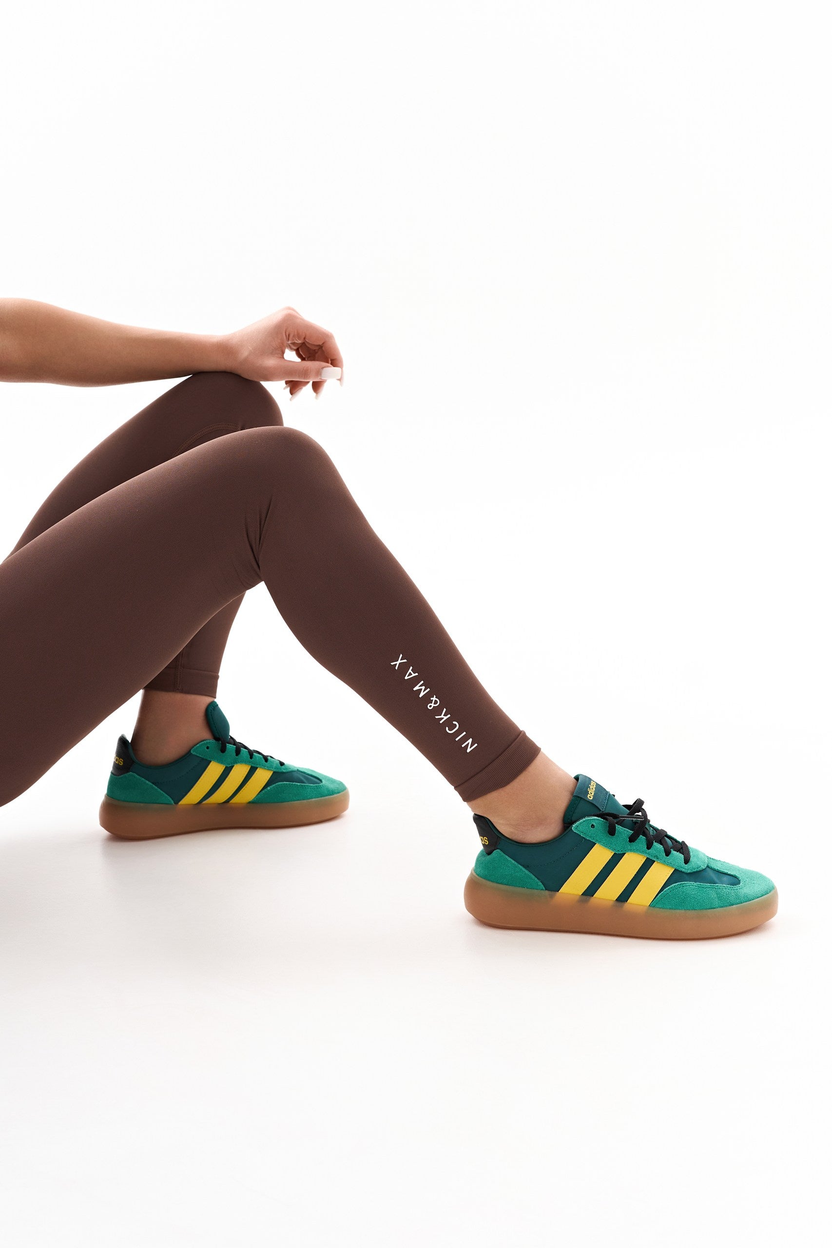 Leggings cu efect de strangere si talie inalta.Recomandam o marime mai mare. - NICK&MAX